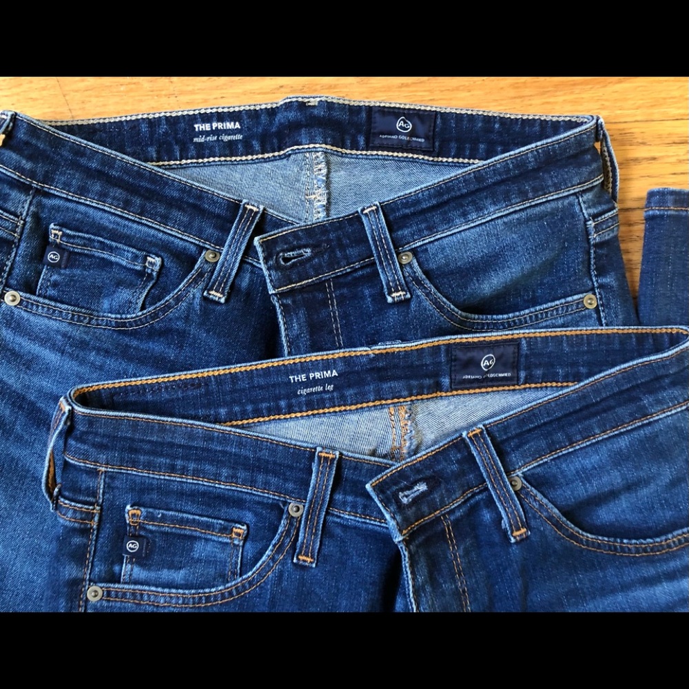 Pair of Ag ‘the Prima’ jeans